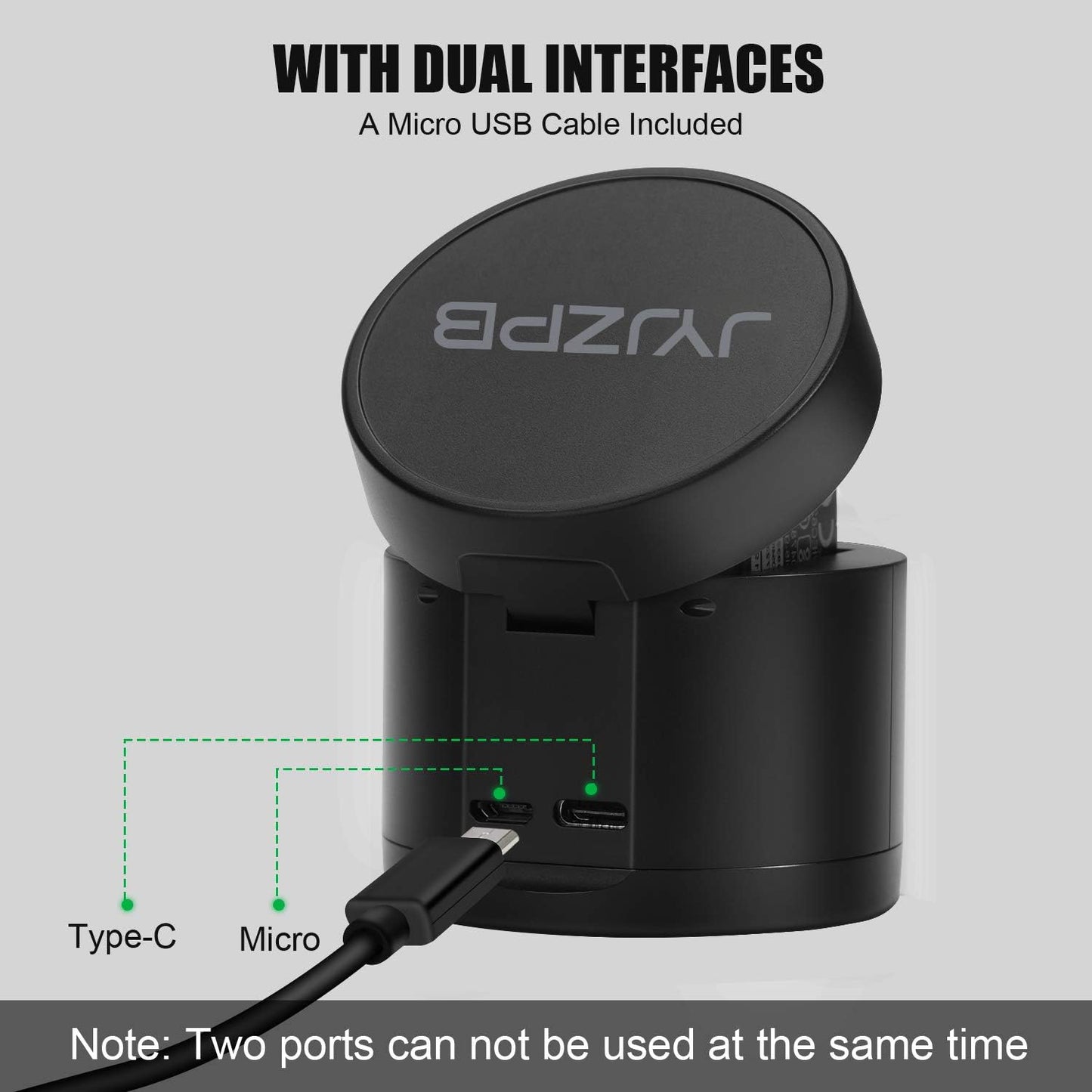 JYJZPB Hero 8/7/6/5/2018 Battery Charger with Three Slots fit for GoPro Hero 8 Battery Hero 7 Black Hero 6 Black Hero 5 Black Hero 2018 Battery(Battery Not Include)