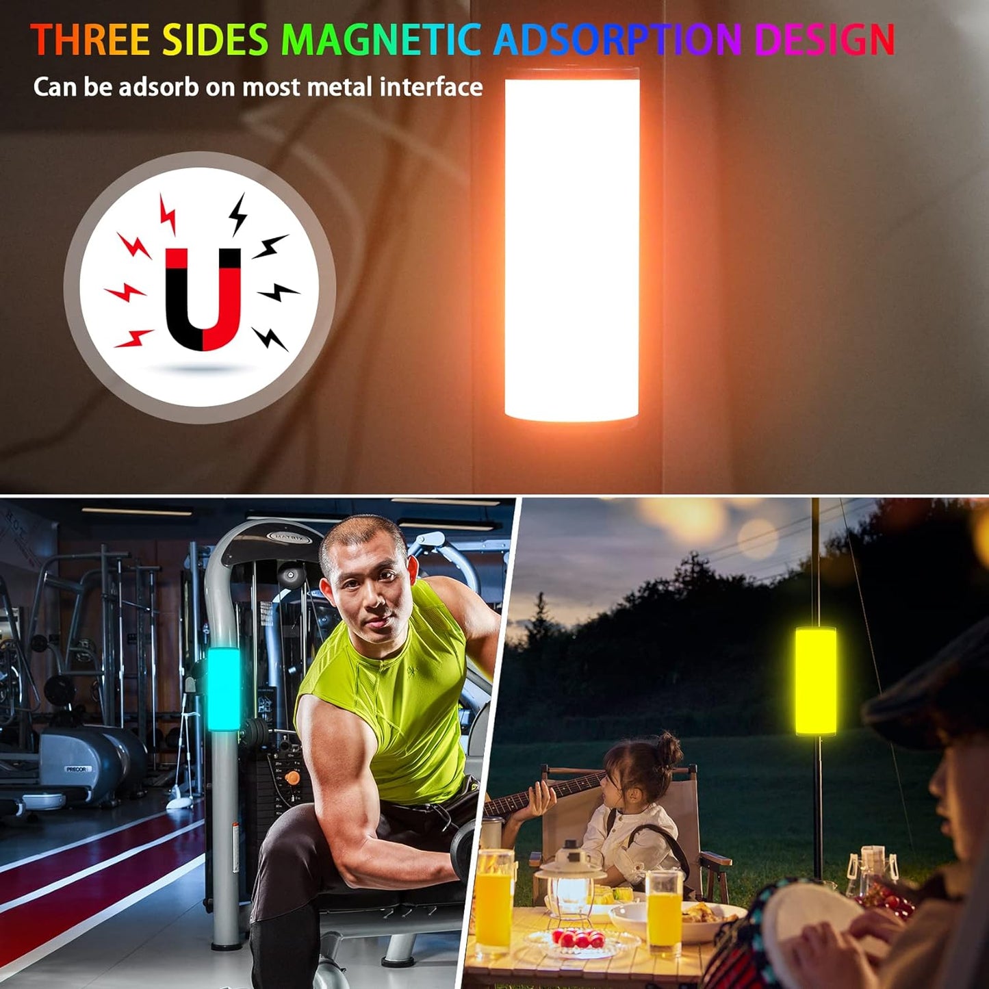 JYJZPB Magnetic Handheld RGB Stick Light Wand 360° Full RGB Light Mini LED Video Light Stick for Photography TikTok YouTube Vlog