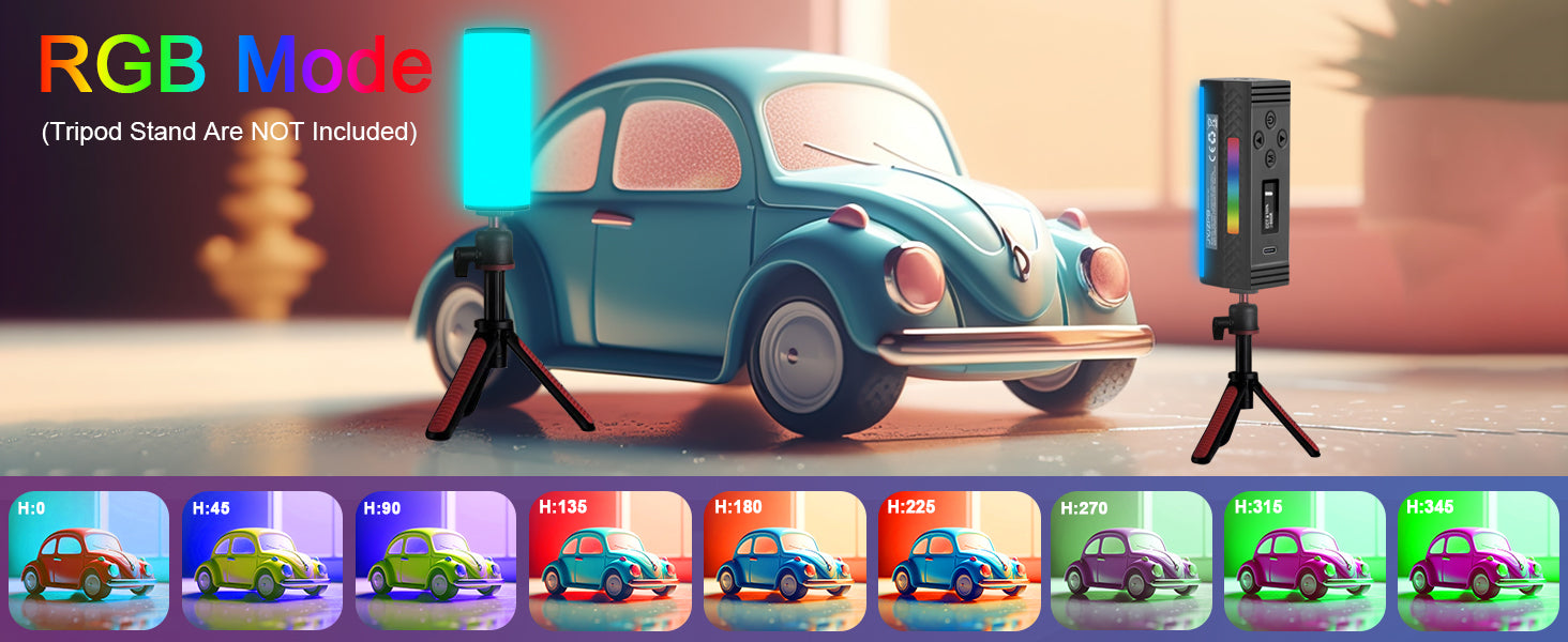 What is the difference between RGB and RGB LED lights?