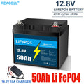 KUNLUN 12V 50Ah LiFePO4 Lithium Battery, Built-in BMS, Deep Cycles and 10 Year Lifespan, 640Wh Support in Series/Parallel, Perfect for RV, Camping, Trailer, Trolling Motor, Home Solar Off-Grid System