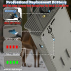 JYJZPB 4PCS Lithium Battery & 4 Port Charger for Reveal Cellular Trail Camera X Gen 3.0, Pro 3.0, 2.0