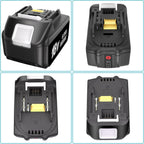 JYJZPB 2 Pack 18V Batteries Compatible for Makita 18 Volt Battery BL1860B BL1820B BL1830B BL1840B BL1850B LXT-400 Fit for Makita 18V Cordless Power Tools, with 6000 mAh High Capacity
