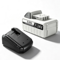 JYJZPB 6.0Ah Battery + Quick Charger for Snow Joe + Sun Joe 24 Volt IONMAX Starter Kit