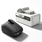 JYJZPB 6.0Ah Battery + Quick Charger for Snow Joe + Sun Joe 24 Volt IONMAX Starter Kit