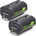 OP4060A 6.0Ah 40V Battery Replacement for RYOBI 40V Battery OP4040A OP4026 OP4030A OP4050A OP4060A1, 2 Packs 40V Battery Compatible for RYOBI 40V Collection Cordless Power Tools