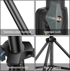 JYJZPB 110''/9.5Ft/280cm Heavy Duty Light Stand Photography Tripod Spring Cushioned Adjustable for Strobe, LED Video Light, Ring Light, Monolight, Reflector, Speedlight, Softbox, Max Load 10KG/22LB
