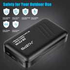 JYJZPB NP-FZ100 Battery Charger with 2 SD Card Slots and USB Output for Sony A7 III, A6700, A7IV, FX30, FX3, A9, A6600, A1, Alpha A7R III, A7R IV, A7R3 A7S III, A7R III Battery (Battery Charger Only)