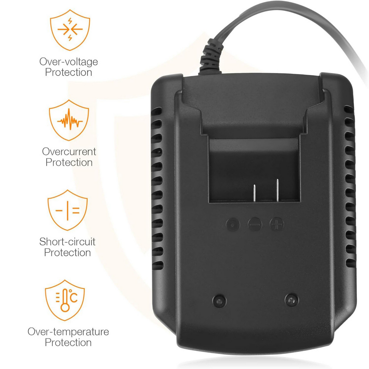 JYJZPB 24V Fast Charger for SNOW JOE + SUN JOE IONMAX 24-Volt Lithium-ion Batteries