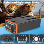 JYJZPB 6.7Ah for EM8 Moultrie Edge Battery Pack, Rechargeable Lithium-Ion Battery for Power Mag Edge Series, Cellular Trail Hunting Camera