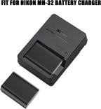 2 Packs JYJZPB 1520mAh EN-EL25 Digital Camera Batteries Replace for Nikon Z50, Z 50