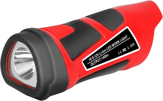 JYJZPB 12-Volt Milwaukee M12 LED Work Light Bare Tool Flashlight Compatible for Milwaukee M12 Battery 48-11-2401 48-11-2420 48-11-2412 48-11-2440