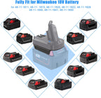 JYJZPB V6 Battery Adapter for Convert 20V Dewalt Battery or 18V Milwaukee Battery to V6 Battery Converter for DC62 SV03 SV04 SV09 DC59 Vacuums