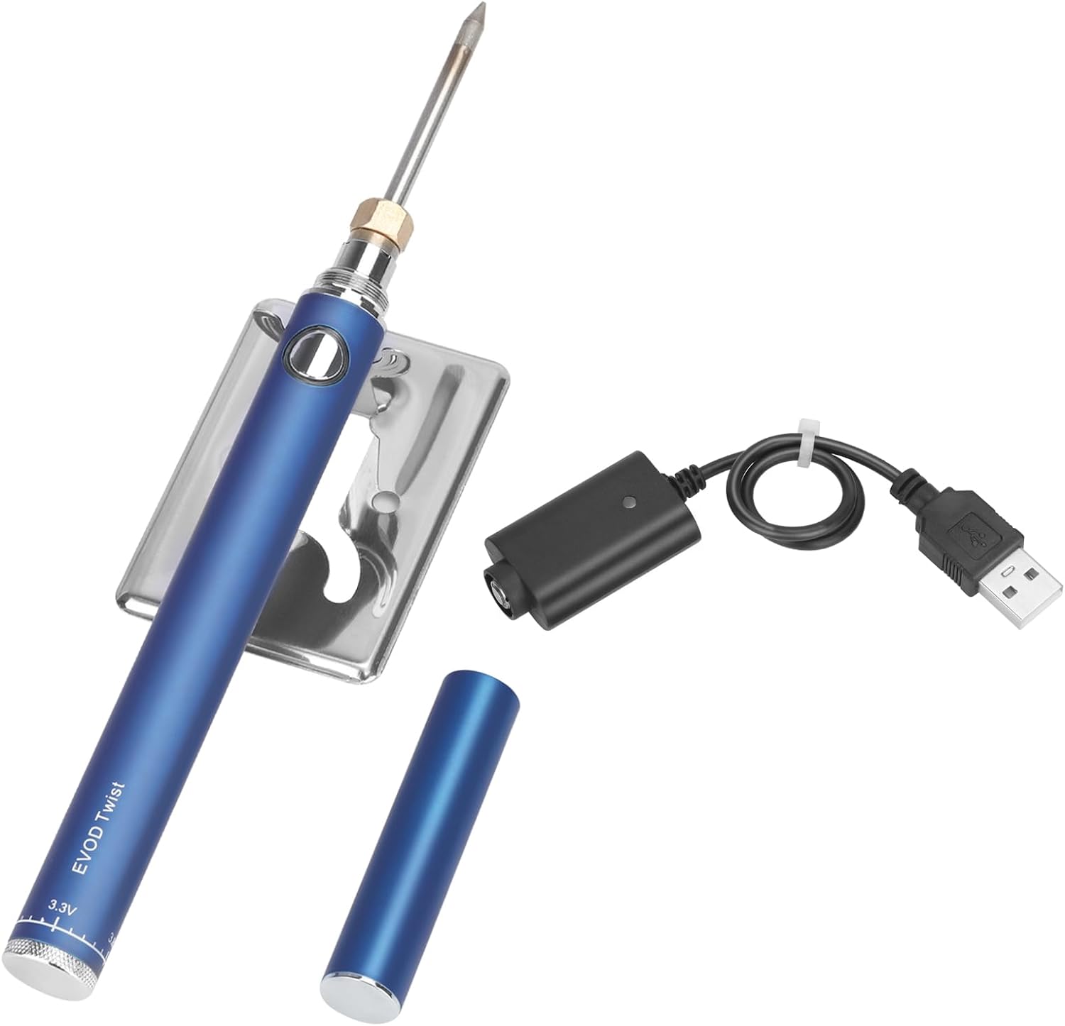 JYJZPB Cordless Soldering Iron Built-in 1100mAh Battery Portable Compact Voltage Temperature Adjustable Household Repair Tools