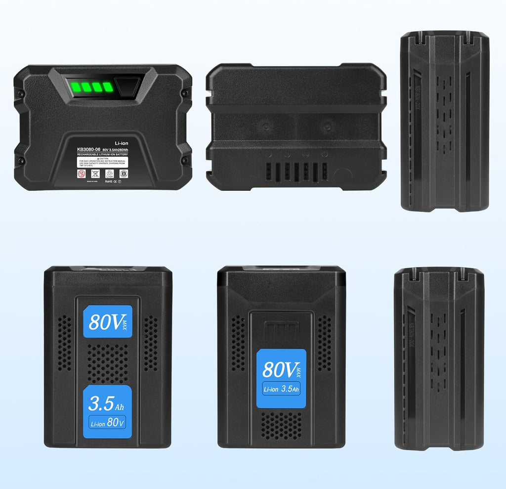 JYJZPB 80V Battery Compatible for Kobalt 80-Volt KB2580-06 KB680-06 KB280-06 2910303-RC Cordless Power Tool, replace for 80V MAX Lithium-Ion Battery with 3500mAh High Capacity
