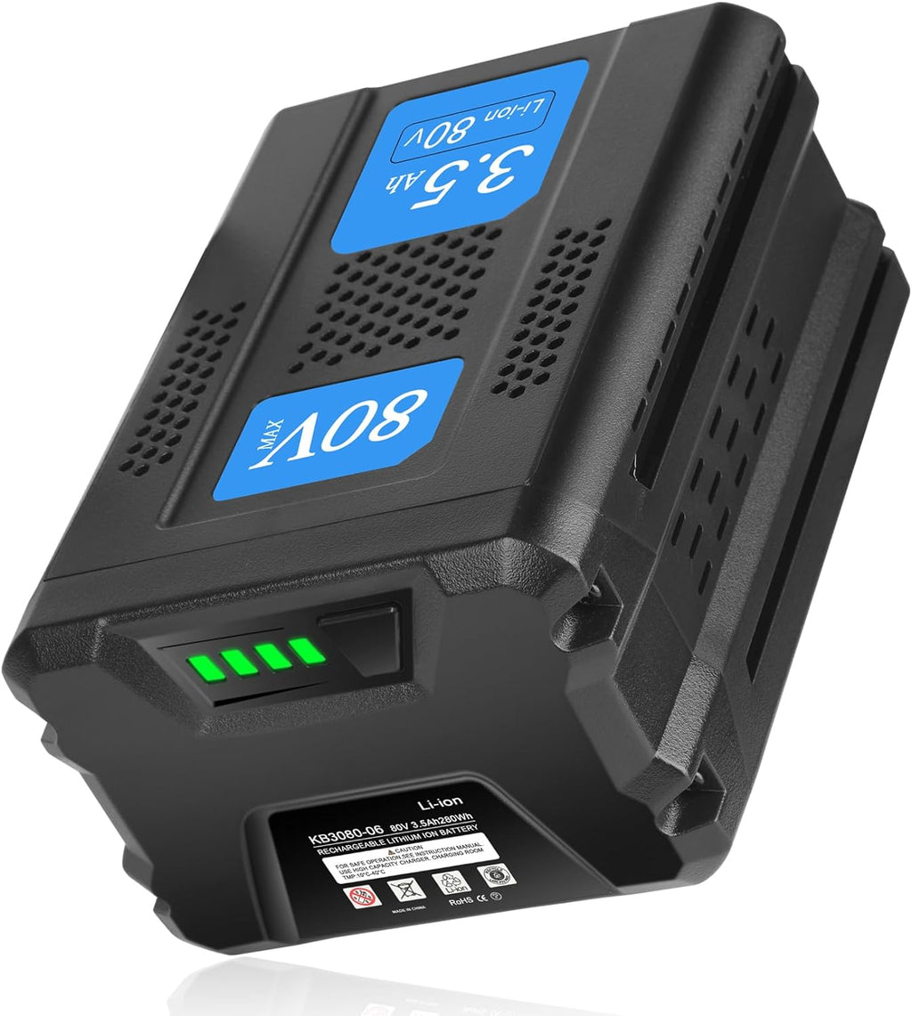 JYJZPB 80V Battery Compatible for Kobalt 80-Volt KB2580-06 KB680-06 KB280-06 2910303-RC Cordless Power Tool, replace for 80V MAX Lithium-Ion Battery with 3500mAh High Capacity