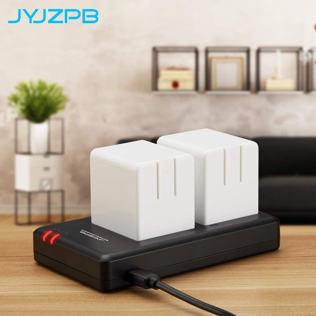 JYJZPB 7.2V 3660mAh Rechargeable Li-ion Camera Batteries for Arlo Go Dual Battery Charger Fit for Arlo Go Battery