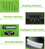 JYJZPB 6000mAh 40V High-Capacity Replacement Outdoor Power Tools Battery for Greenworks Battery 20302 20672 24252 20202 22262 20322 25312