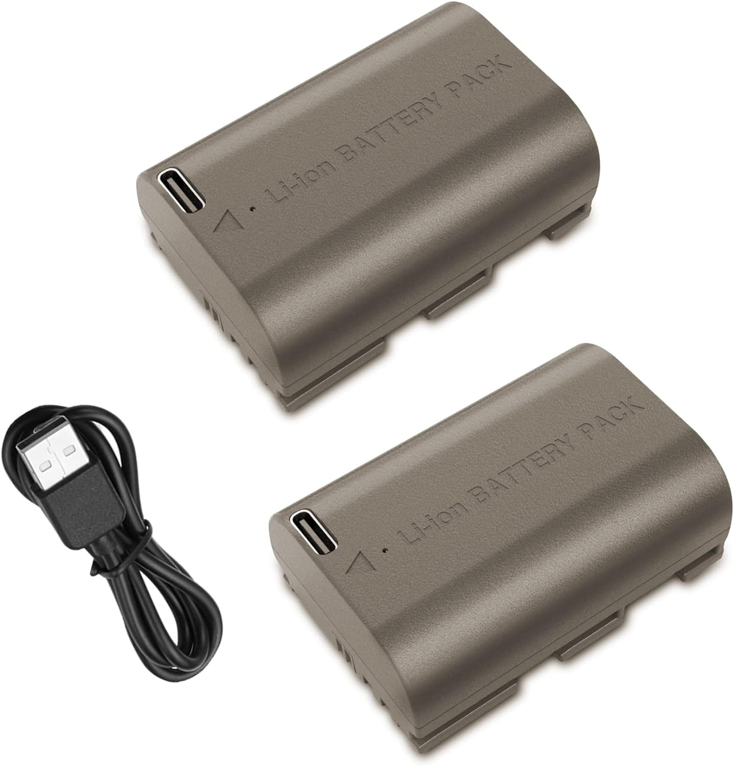 2 Packs JYJZPB LP-E6NH Camera Battery for Canon EOS R EOS R5 EOS R6 EOS R7 90D EOS 60D EOS 70D EOS 80D EOS 5D IV EOS 6D EOS 6D II EOS 7D EOS 7D Mark II Cameras