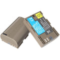 2 Packs JYJZPB LP-E6N LP-E6 Replacement Camera Battery for Canon 60D, 70D, 80D, 90D, EOS 5D Mark II/III/IV, EOS 5DS, 5DS, 6D, 7D, 7D Mark II, 7D EOS R, R5, R6 Digital Camera