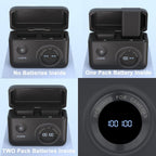 JYJZPB Upgrade EN-EL25 Battery for Nikon Z50, Z50, Z 50, ZFC Battery, for Nikon Z FC Charger Case, Compatible for Nikon MH-32 Charger, Replacement Battery for Nikon EN-EL25, ENEL25 EN-EL25A 1520mAh