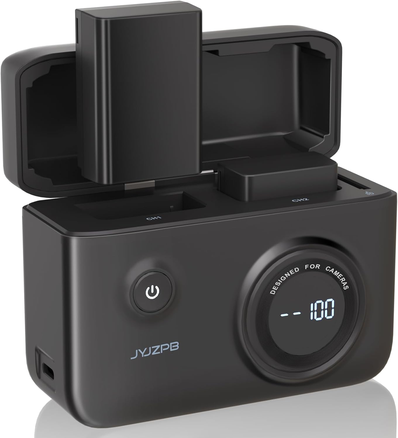 JYJZPB Upgrade EN-EL25 Battery for Nikon Z50, Z50, Z 50, ZFC Battery, for Nikon Z FC Charger Case, Compatible for Nikon MH-32 Charger, Replacement Battery for Nikon EN-EL25, ENEL25 EN-EL25A 1520mAh