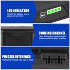 JYJZPB 6.0Ah 40V Max Battery for Kobalt, High Capacity, KB245-06 KB540-06 KB2540C-06 KB440-03 KB440-06 KB640-03 KB240-06
