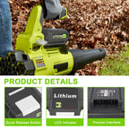 JYJZPB For Ryobi 6.0Ah 40V Li-ion Battery For OP40401 OP4050A OP4050 RY40502 RY40200 RY40400 Cordless Power Tools Rechargeable Battery