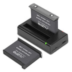 2 Packs JYJZPB 1800mAh Camera Battery Fit for Insta360 ONE X2 ONLY Dual USB Charger for Insta360 ONE X2 Battery ONLY