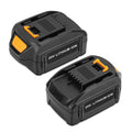 2 Packs JYJZPB 5.5Ah Replacement for Worx Cordless Tools Battery 20V Compatible for Worx Battery WA3525 WA3520 WA3575 WA3578 WG890 WG891 WG151s